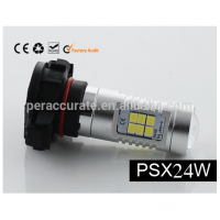 PA Car electric scooter Lamp bulb 3030 SMD 21 LED H16 PXS24W 9-30V Auto LED Fog Light