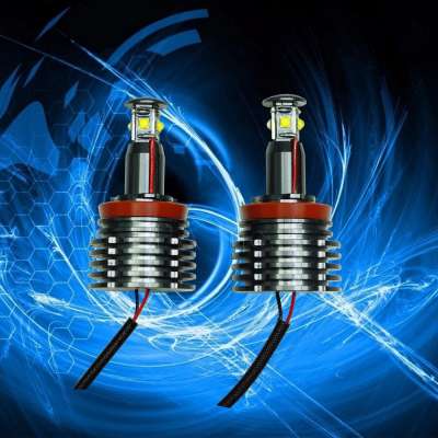 H8 20w LED Angel Eye For BMW E92 E90 Stable Quality White Color LED Daytime Running Show Wide Light