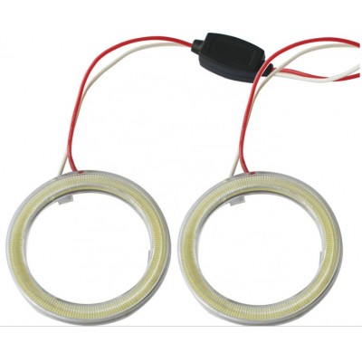 Halo Ring Angel Eye Colorful 60MM 2W COB High Power LED various colors with PC cover water proof PA